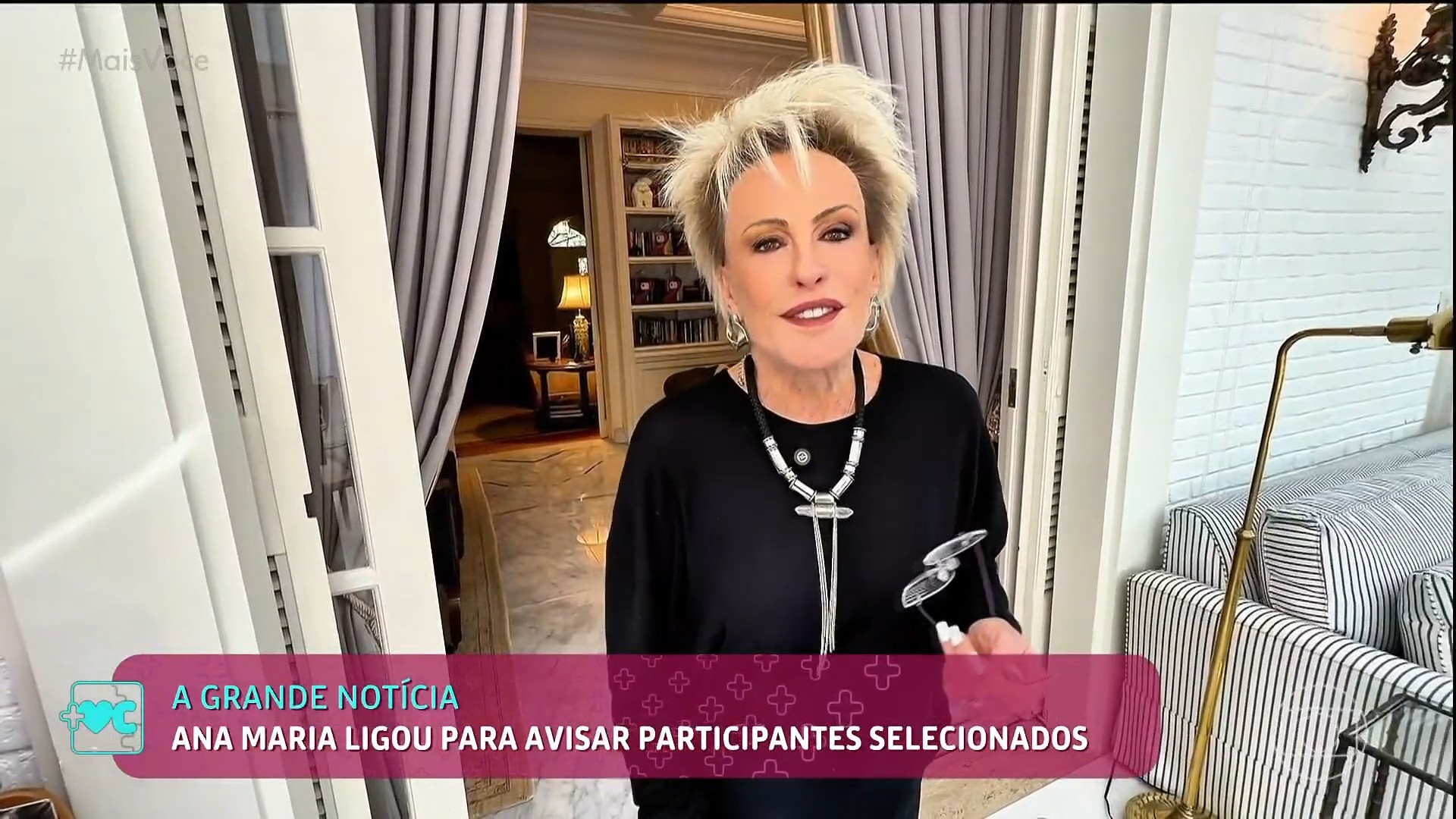 Ana Maria Braga liga para os selecionados do Chef de Alto Nível; confira