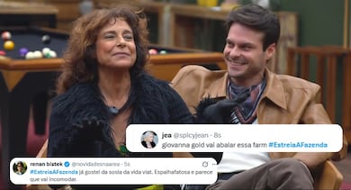 Thaíde se irrita com brincadeiras de flerte e adverte Renata Del Bianco: ‘Minha esposa não gosta’