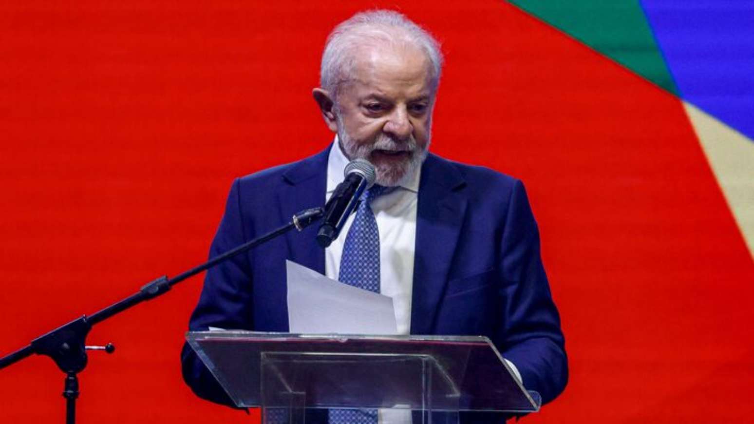 O presidente Luiz In&aacute;cio Lula da Silva