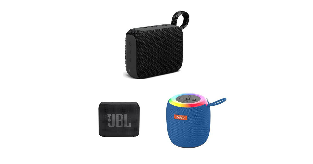 Som alto onde você estiver: as melhores caixas Bluetooth portáteis em oferta agora