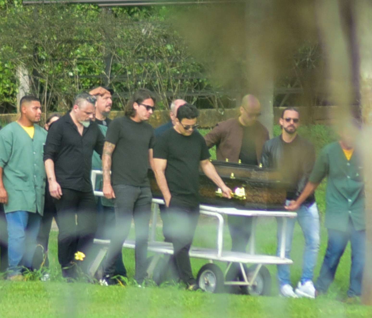 Renner leva caix&atilde;o de Rick ap&oacute;s o cantor morrer em acidente de helic&oacute;ptero