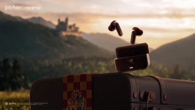Realme transforma fone em "item mágico" com edição de Harry Potter; veja imagens
