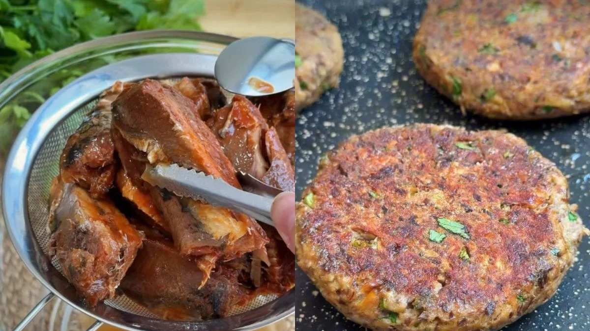 Hambúrguer de sardinha é rico em proteína e fácil de fazer; veja receita