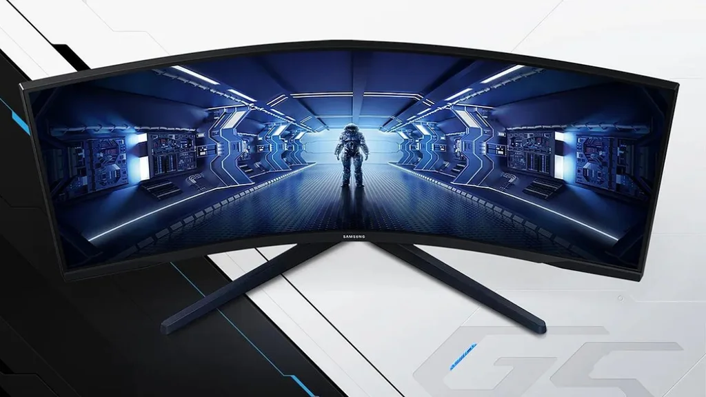 Monitor gamer curvo Samsung Odyssey 34" G5 em oferta no Mercado Livre com cupom exclusivo
