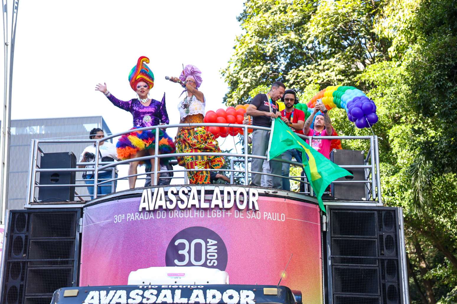 Abertura da 30&ordf; Parada LGBT+ de S&atilde;o Paulo