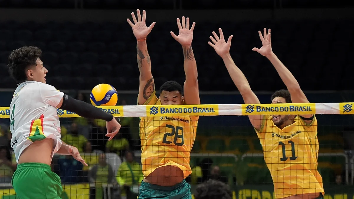 Brasil bate Bolívia e mantém invencibilidade no Sul-Americano de Vôlei