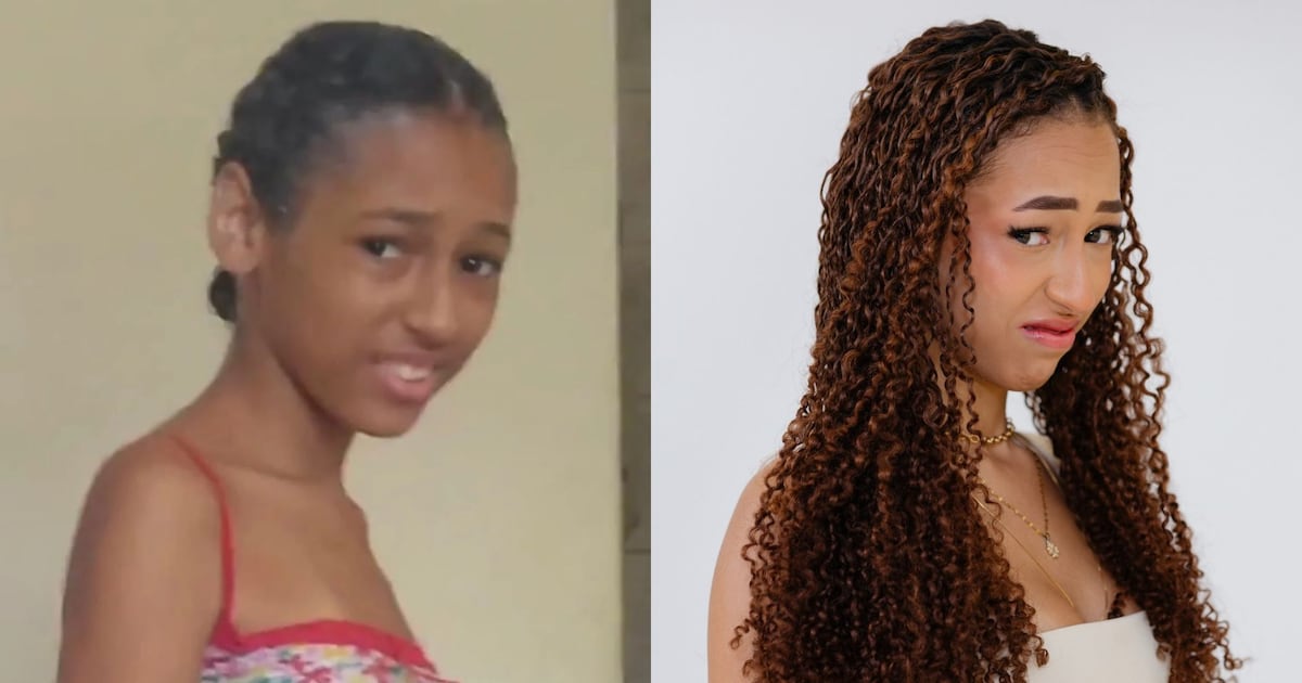 Lembra dela? ‘Garota do Invi’ recria foto que virou figurinha e viralizou na web