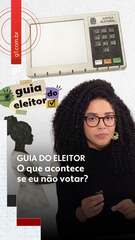 Guia do Eleitor: o que acontece se eu não votar?