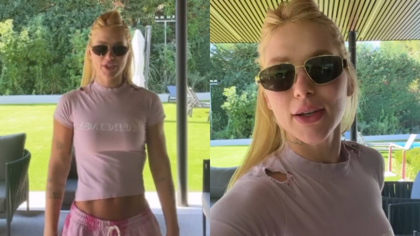 Virginia Fonseca com camiseta de grife Reprodução/Instagram/@virginia