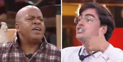 Toninho Tornado e Dudu Camargo Foto: Reprodu&ccedil;&atilde;o | RecordPlus