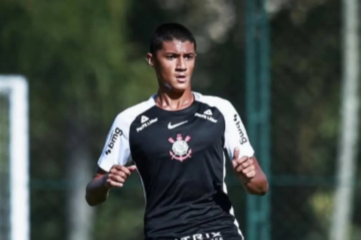 Imagem colorida de Iago Machado, cria do Corinthians- Metrópoles