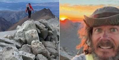 Brian Seibert, de 53 anos, enviou mensagem a amigos ap&oacute;s alcan&ccedil;ar o cume do Monte Morgan, na Calif&oacute;rnia, mas sofreu uma queda fatal pouco depois Foto: Divulga&ccedil;&atilde;o/Reprodu&ccedil;&atilde;o-Instagram