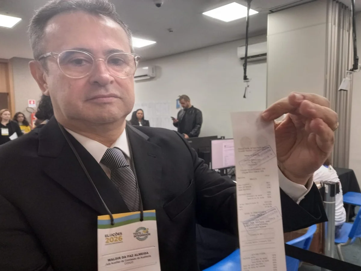 TRE-DF emite zerésima das urnas e prova que não há votos antes da eleição