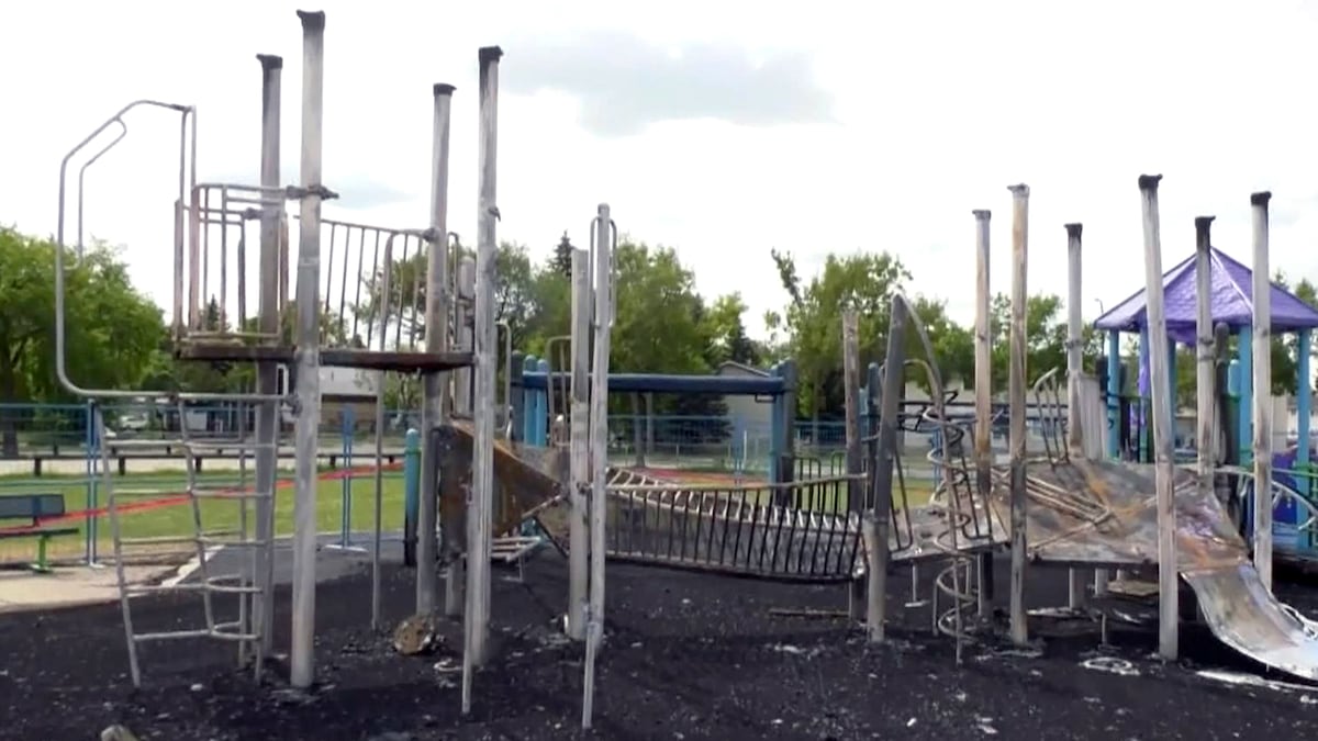Man sentenced to 6 months for burning down Edmonton playground