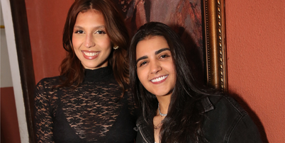 Yasmin Santos e a nova namorada, Maria Luisa Neves Foto: Denilson Santos/AgNews