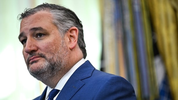Senator Ted Cruz, a Republican from Texas, during an announcement on Trump Accounts in the Oval Office of the White House in Washington, DC, US, on Wednesday, Oct. 7, 2026. President Trump hailed an effort to automatically enroll every eligible American child in his Trump Accounts, showcasing the in