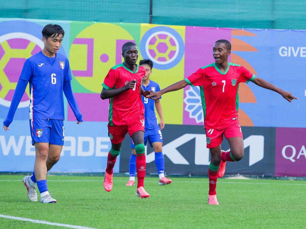 Do atrás ao brilhante: o Malawi da categoria sub-15 surpreende a Taipé Chinês na abertura da Copa do Mundo