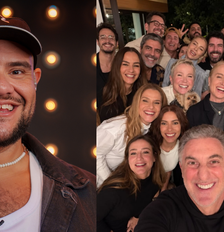 Gominho alfineta Luciano Huck após foto do apresentador com amigos Foto: Reprodução/Instagram