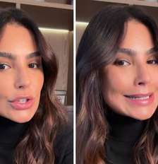 Cíntia Chagas fala sobre conduta masculina durante encontro em restaurante Foto: Reprodução Instagram | @cintiachagass