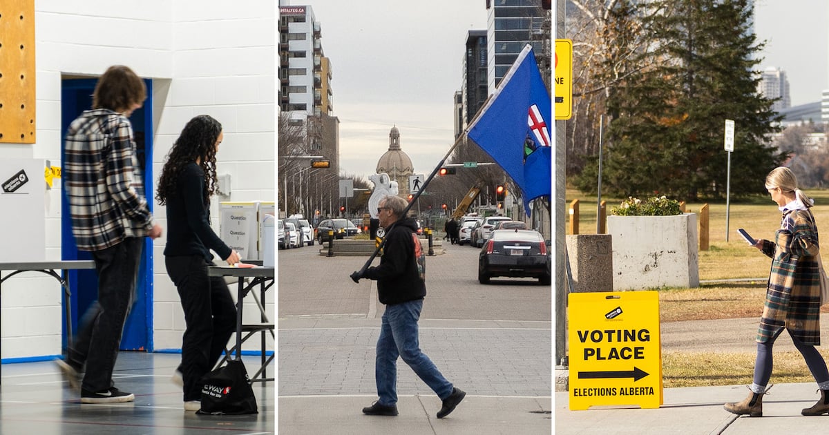 Os albertenses votaram. Agora o Canadá aguarda os resultados do referendo. Atualizações ao vivo aqui.