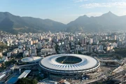 Estádio Mario Filho, o Maracanã, no Rio de Janeiro