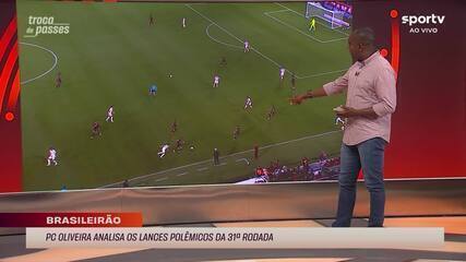 PC Oliveira concorda com expulsão de Andreas, mas critica árbitro: "Teve a oportunidade"