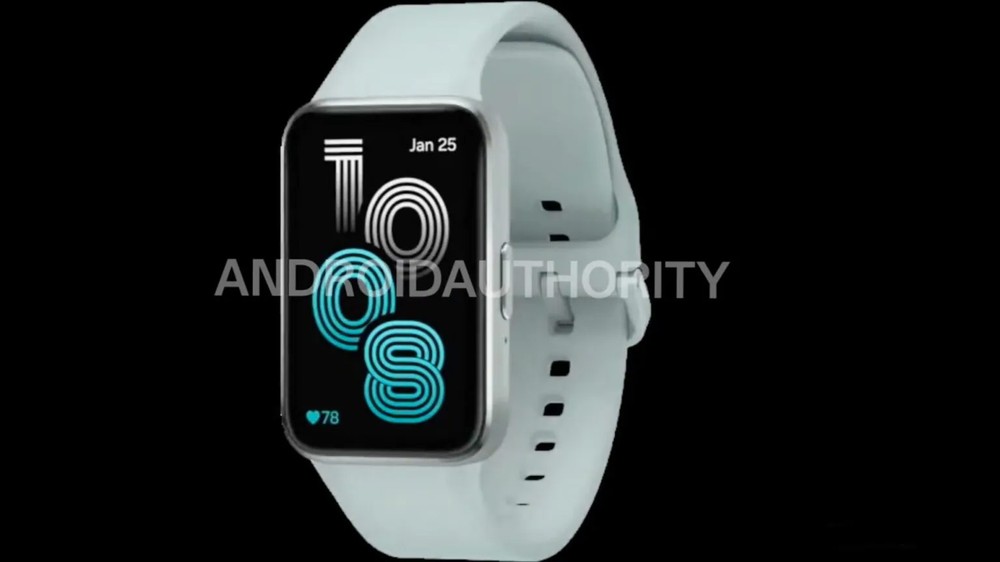 Galaxy Fit 4 em renderização vazada — Foto: Reprodução/Android Authority