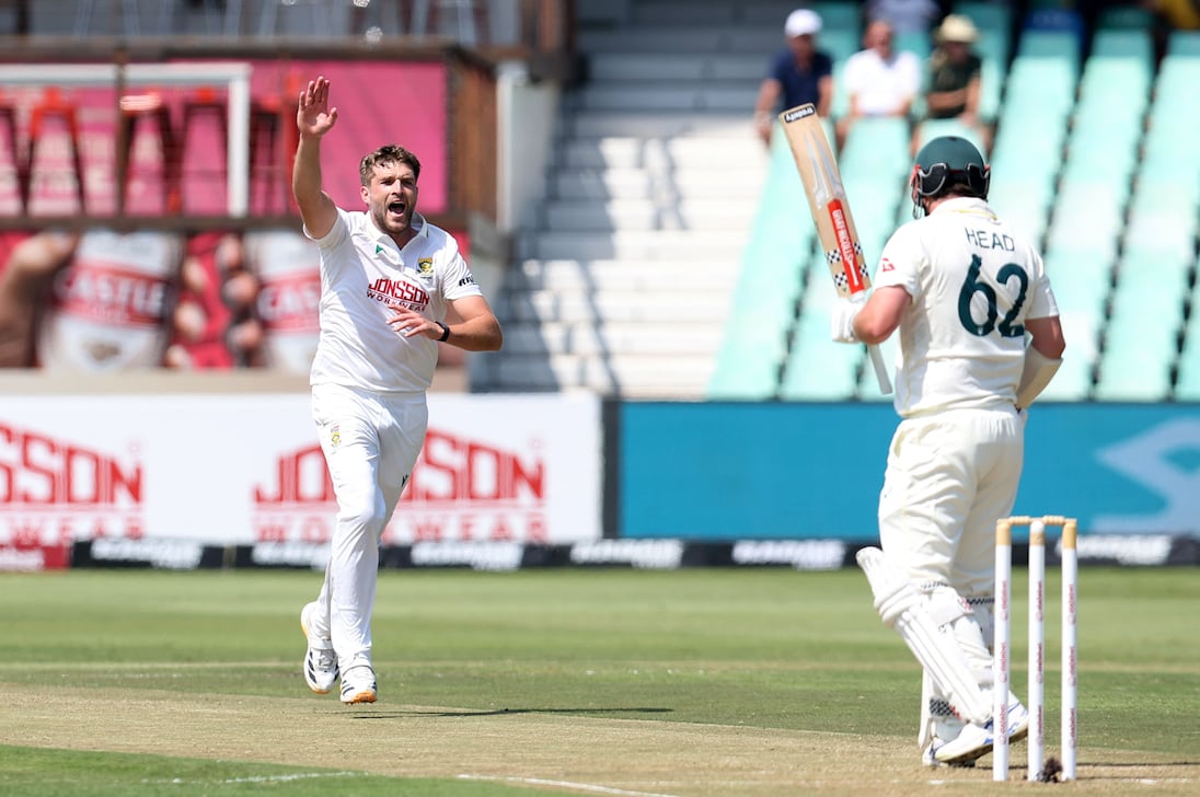 Os Proteas entregam wickets à Austrália