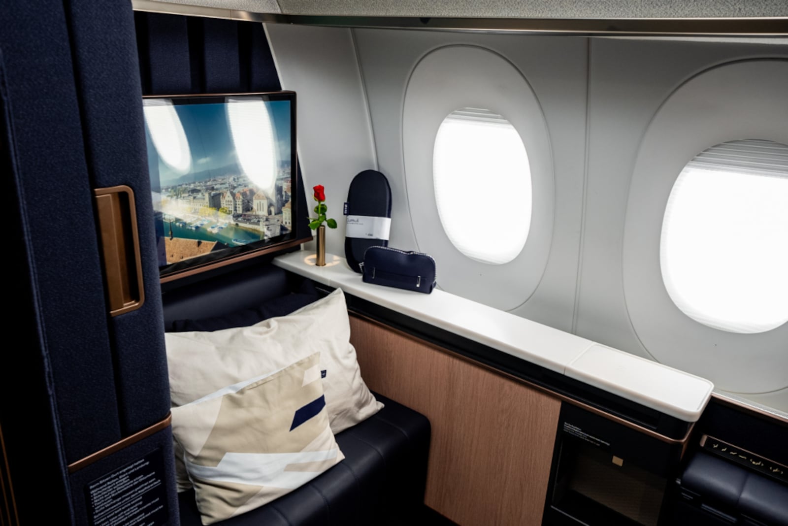 A350-1000: 300 assentos em uma configuração de quatro classes Lufthansa