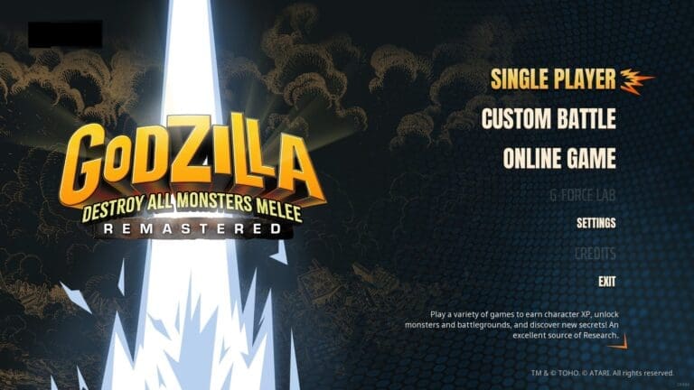 Passe seu fim de semana com Godzilla graças a uma demonstração gratuita de Destroy All Monsters Melee Remastered