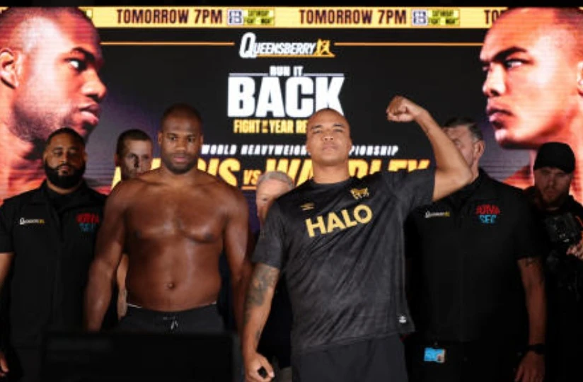 Wardley busca vingança no rematch pelo título mundial da WBO contra Dubois