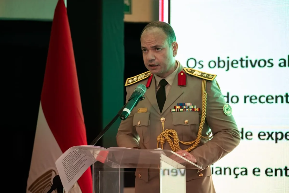 Militar do Egito agradece cooperação com o Brasil