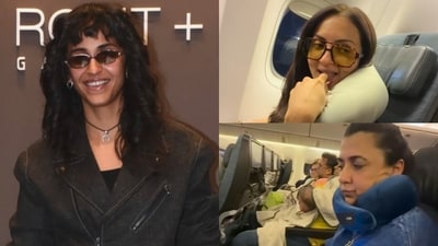 Ruhee Dosani, Mini Mathur and Seema Sajdeh travel in economy class.