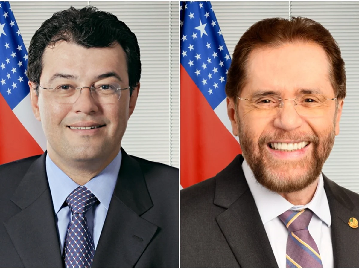Eduardo Braga e Plínio Valério são reeleitos senadores pelo Amazonas