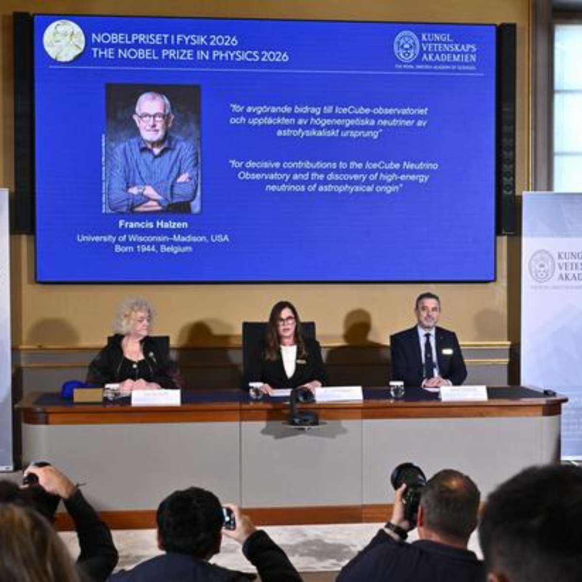 Nobel de Física de 2026 vai para pesquisa sobre neutrinos