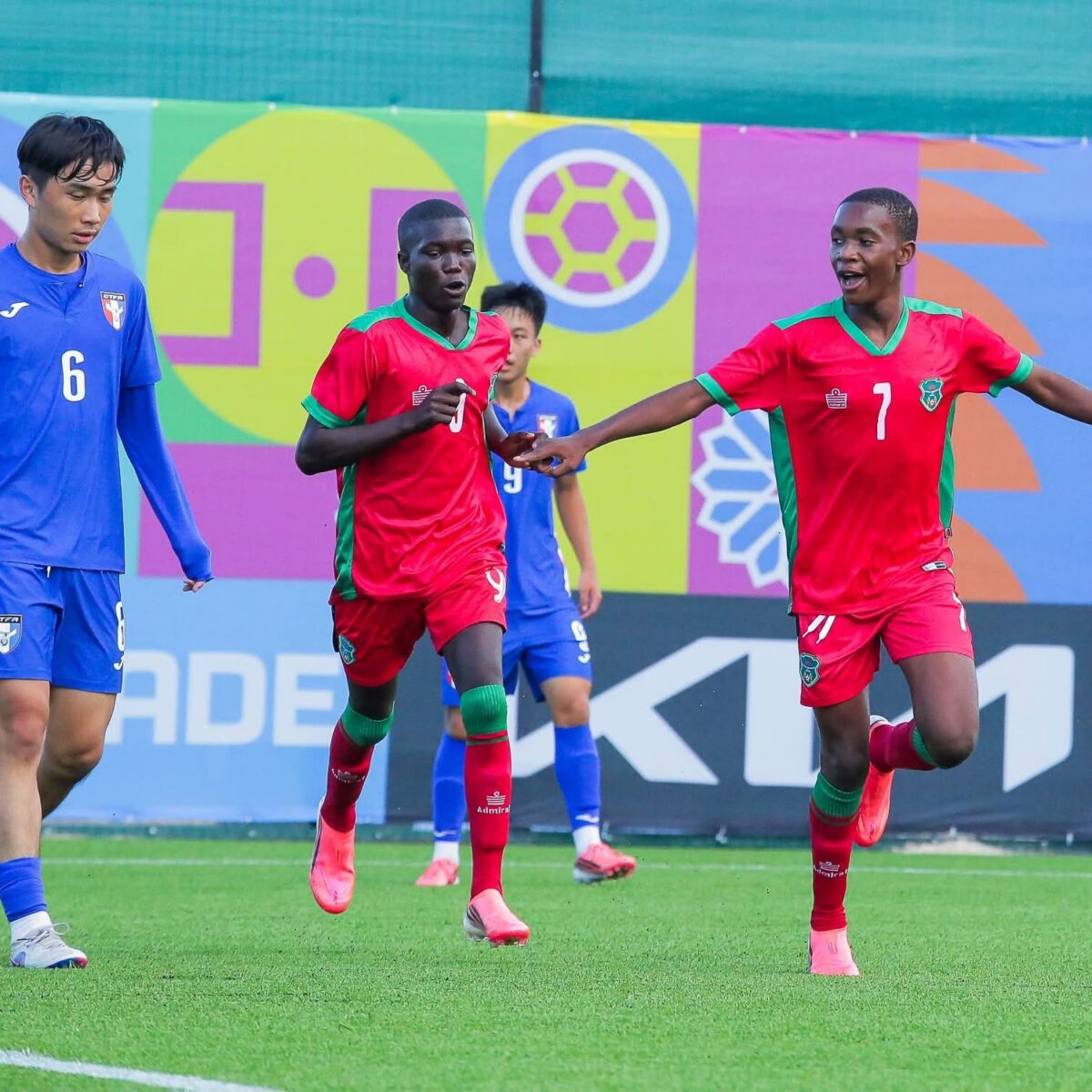 Do atrás ao brilhante: o Malawi da categoria sub-15 surpreende a Taipé Chinês na abertura da Copa do Mundo