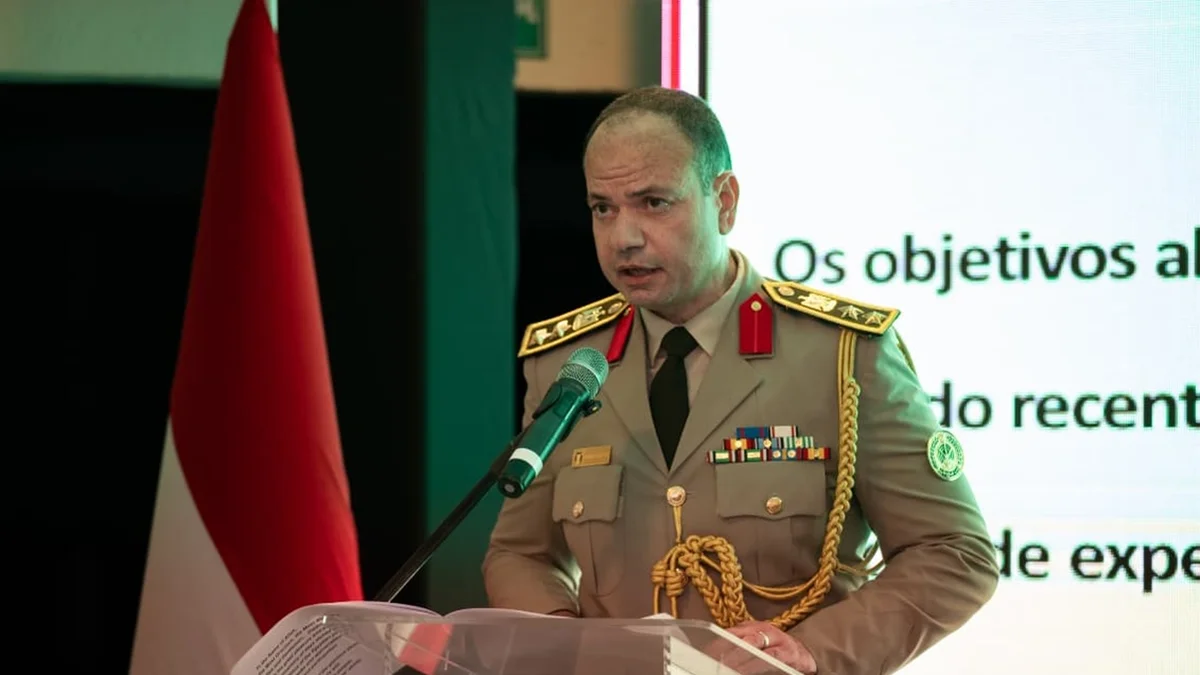 Militar do Egito agradece cooperação com o Brasil