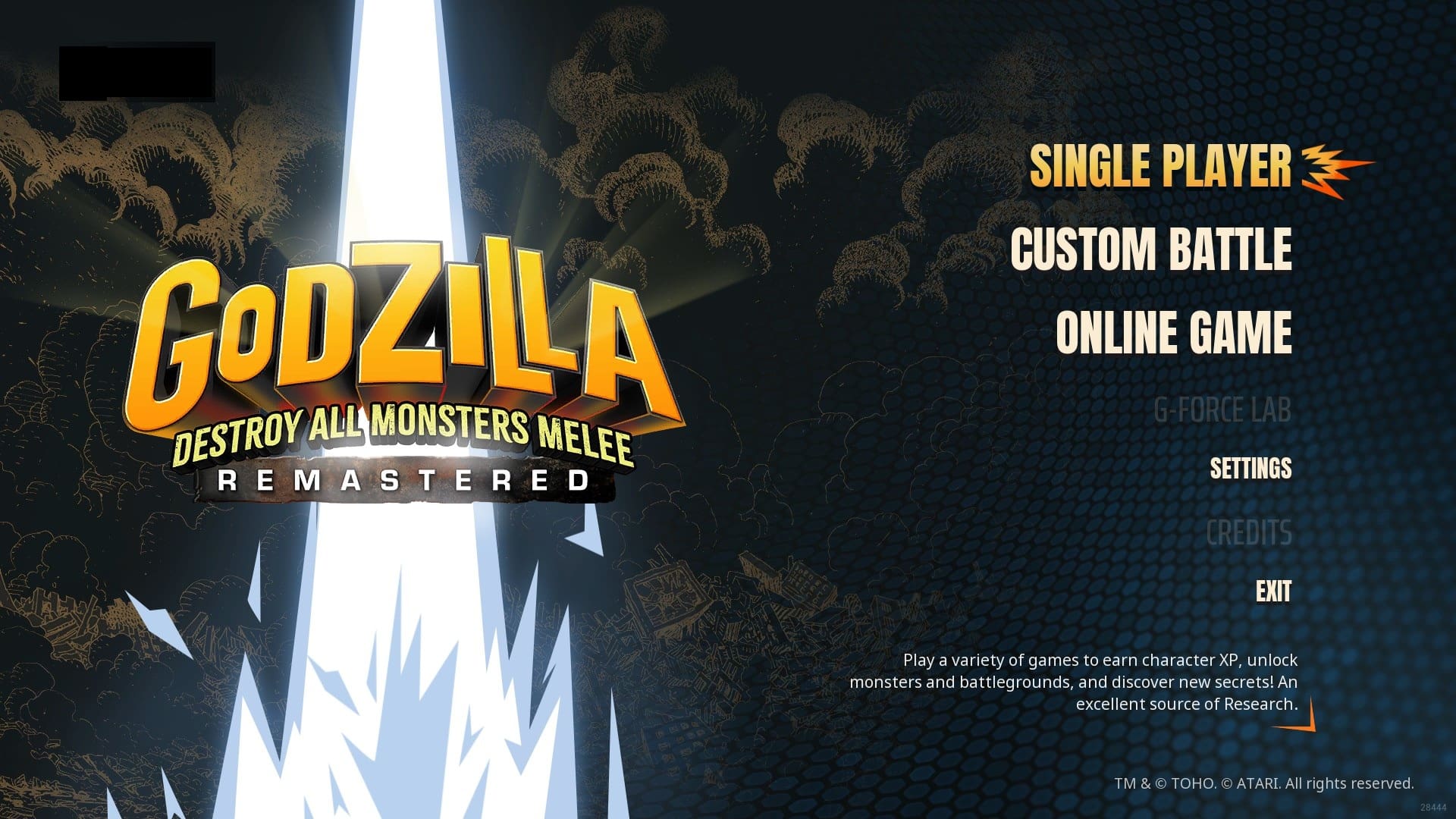 Passe seu fim de semana com Godzilla graças a uma demonstração gratuita de Destroy All Monsters Melee Remastered