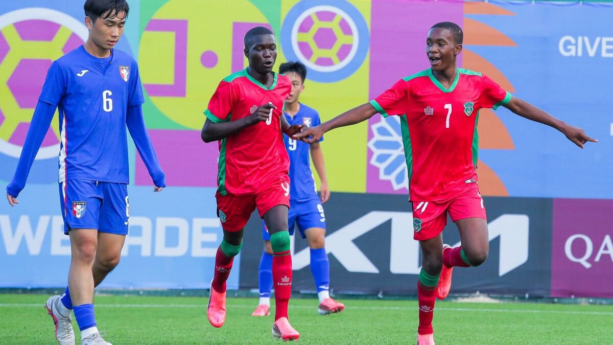 Do atrás ao brilhante: o Malawi da categoria sub-15 surpreende a Taipé Chinês na abertura da Copa do Mundo