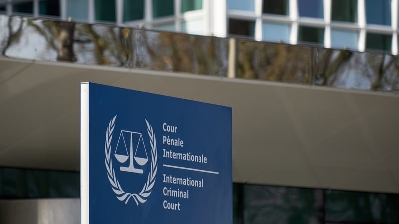 The exterior of the International Criminal Court.