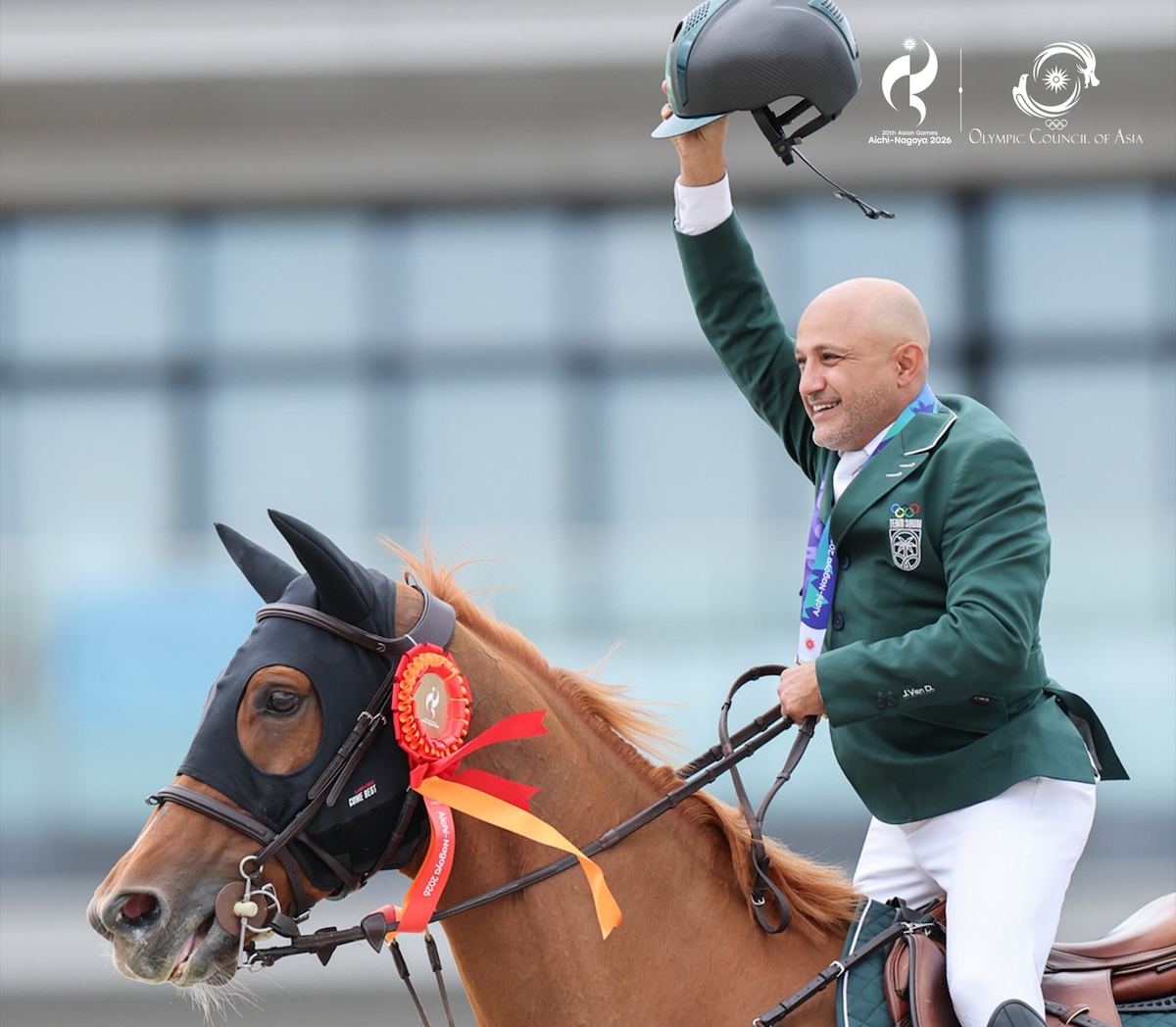 Al-Dahami conquista o ouro no salto com obstáculos enquanto a Arábia Saudita encerra os Jogos Asiáticos com 17 medalhas