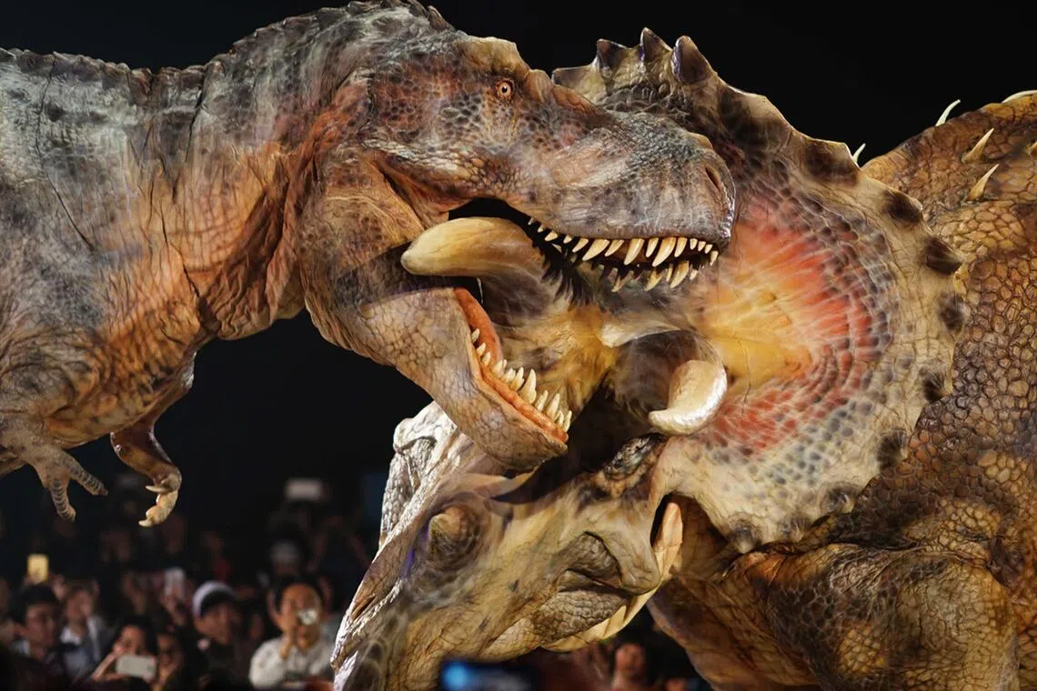 Dinosaur Odyssey is the latest and most advanced production from Dino-A-Live series.
