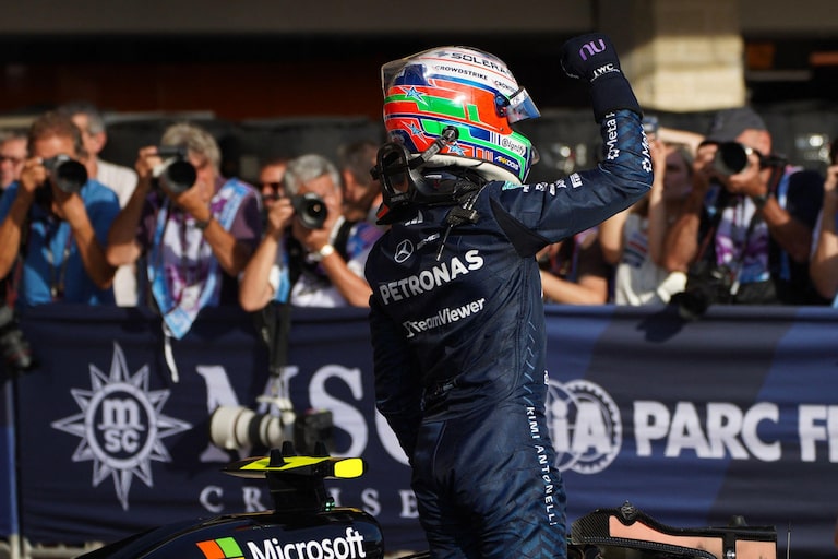 F1: Kimi Antoneli conquista a pole no GP do Texas; Bortoleto obtém 13º tempo