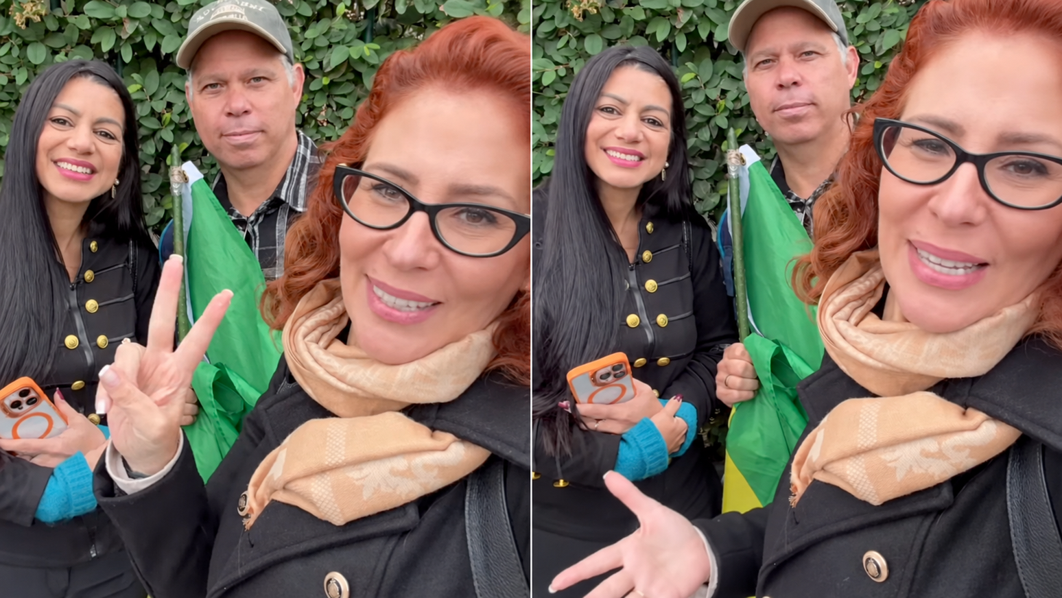 Carla Zambelli posta v&iacute;deo a caminho da vota&ccedil;&atilde;o