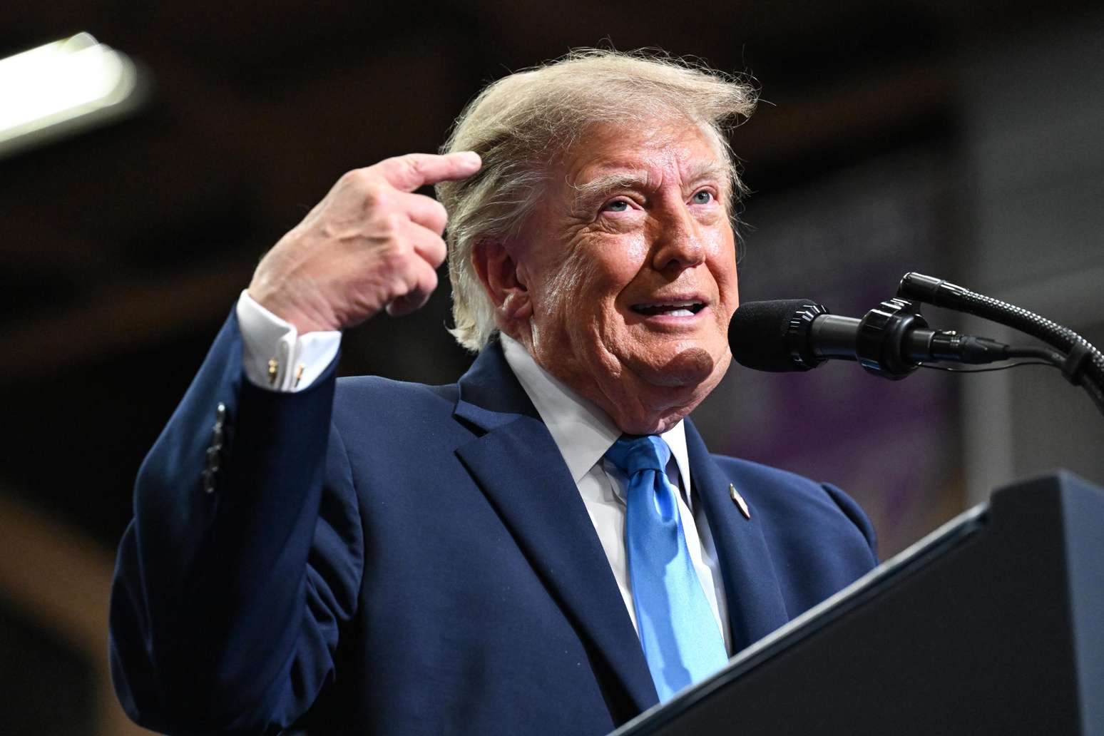 O presidente dos EUA, Donald Trump